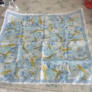 Renoma Floral Cotton Handkerchief